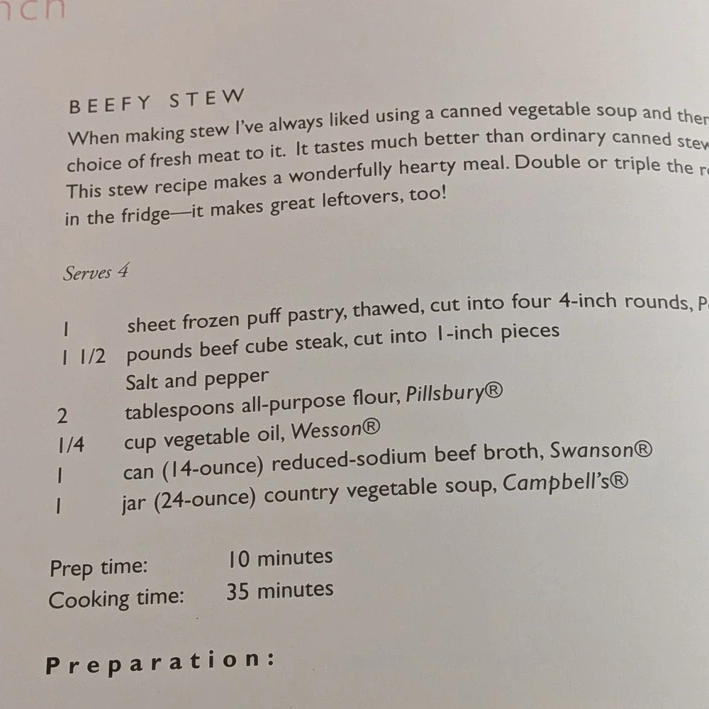 Sandra Lee Semi-Homemade Cooking Cookbook 2002 First Edition Paperback